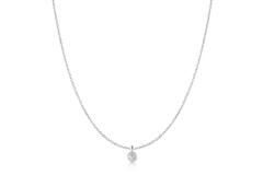  Luna Gaze - Gliederketten - Silber / Rhodiniert - Zirkonia - 48cm